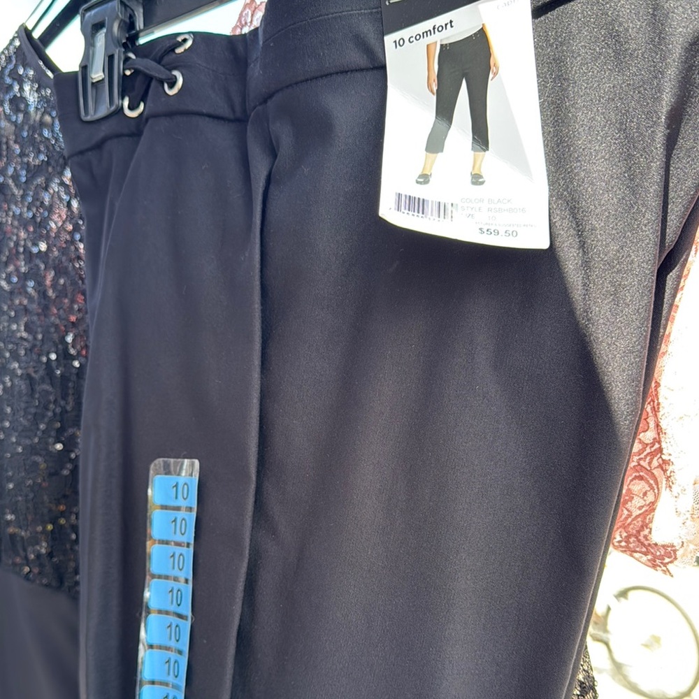 Women's Black Comfort Pants